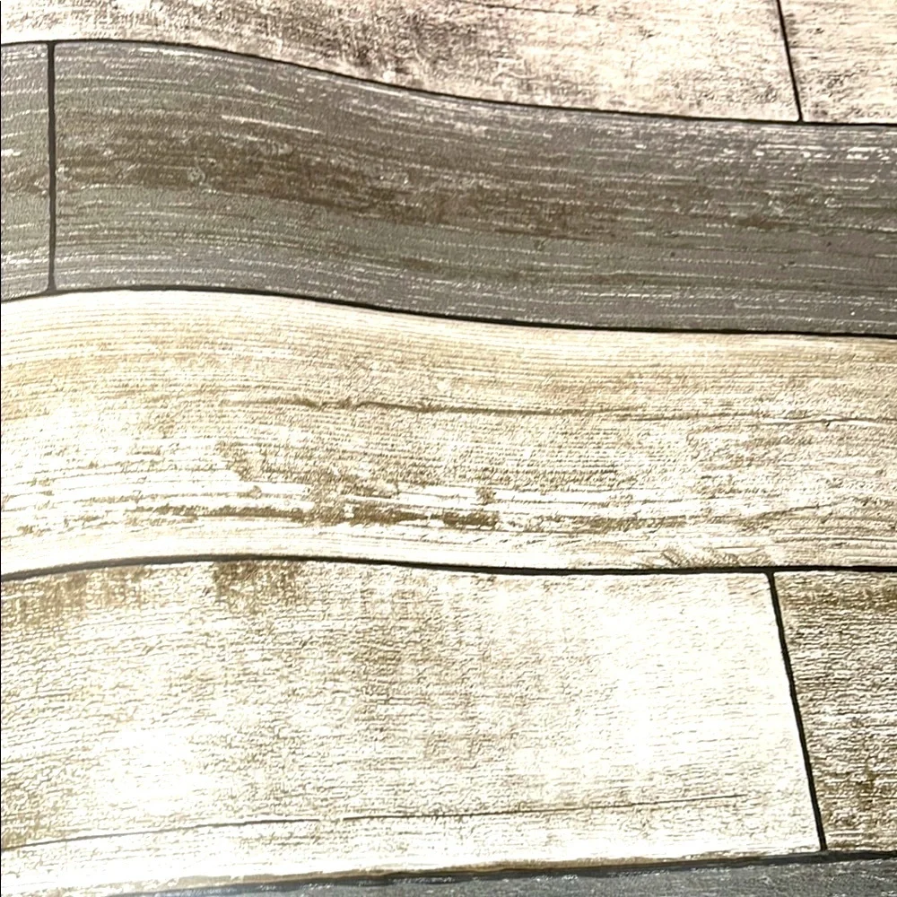 7 Large Rustic Stone and Wood Pattern Wallpaper sheet samples DIY Arts & Crafts